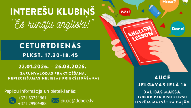 Interešu klubiņš 2026