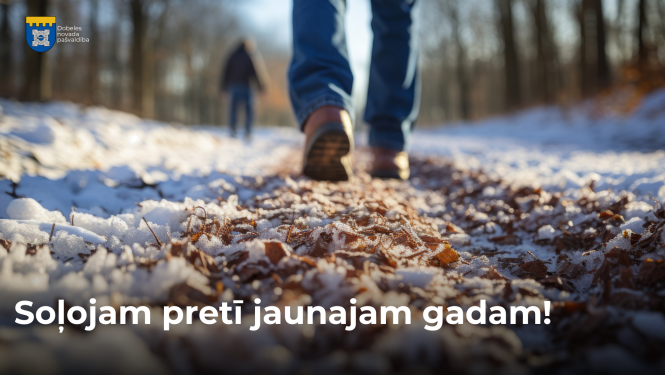 Pašvaldības darbinieki soļo