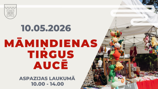 Māmiņdienas tirgus Aucē