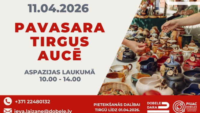 Pavasara tirgus Aucē