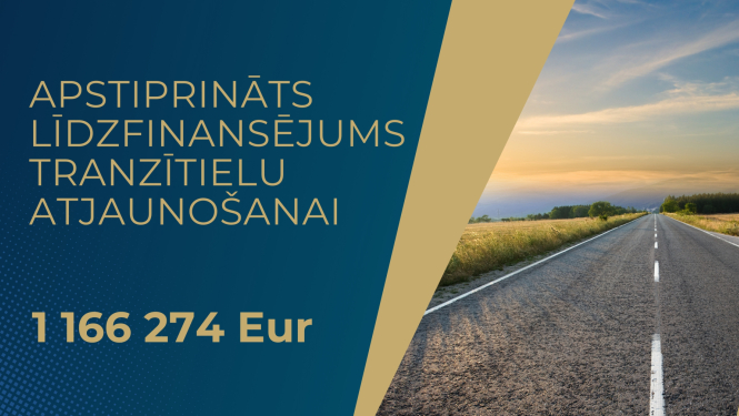 Līdzfinansējums ceļu remontam