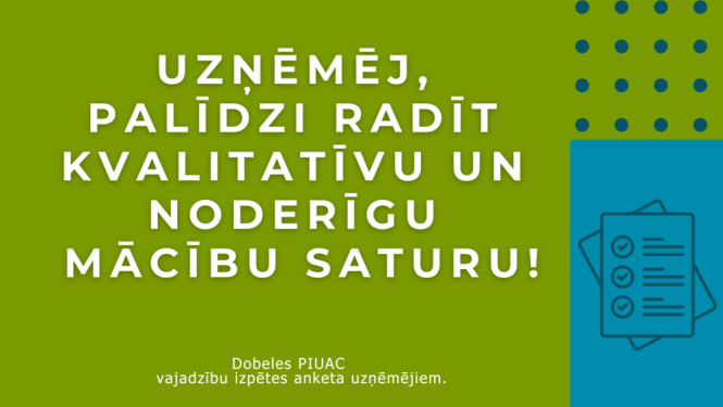 Aptauja uzņēmējiem