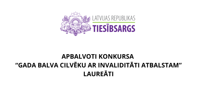 Apbalvoti konkursa laureāti