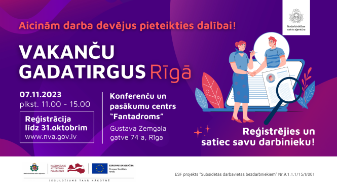 Vakanču gadatirgus Rīgā