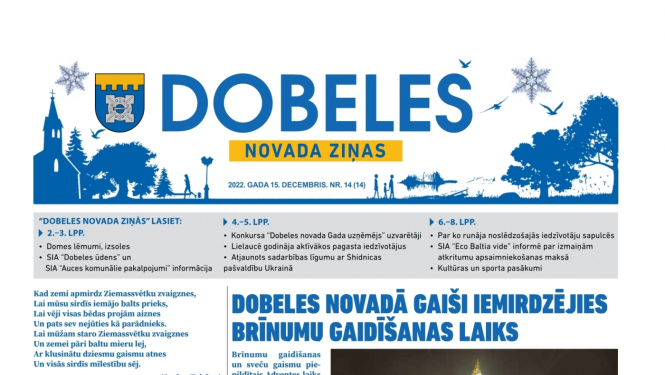Dobeles Novada ziņas decembris