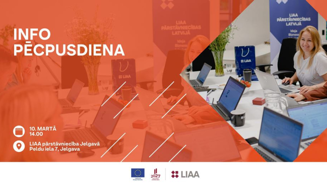 Info pēcpusdiena uzņēmējiem