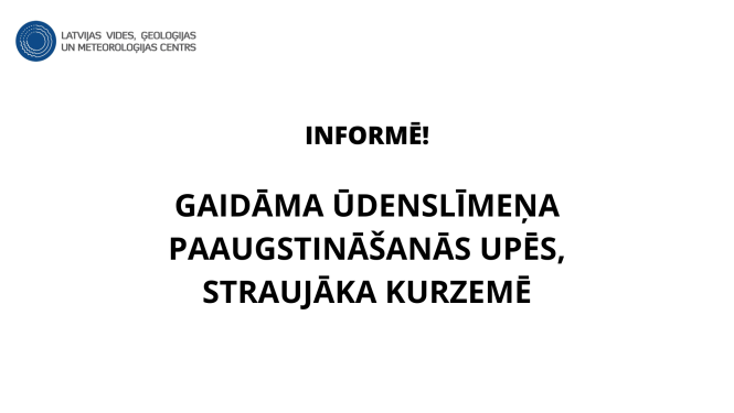 Par ūdenslīmeņa celšanos