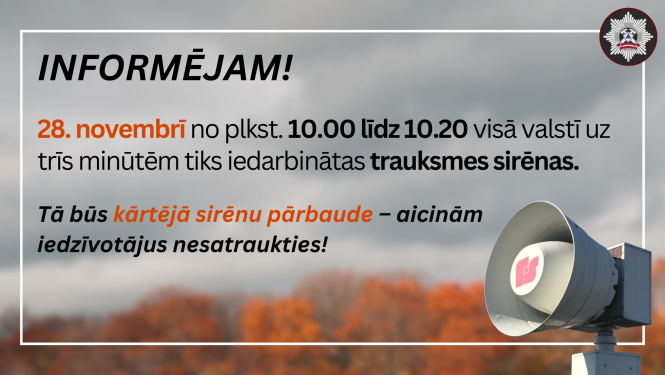 Informējam