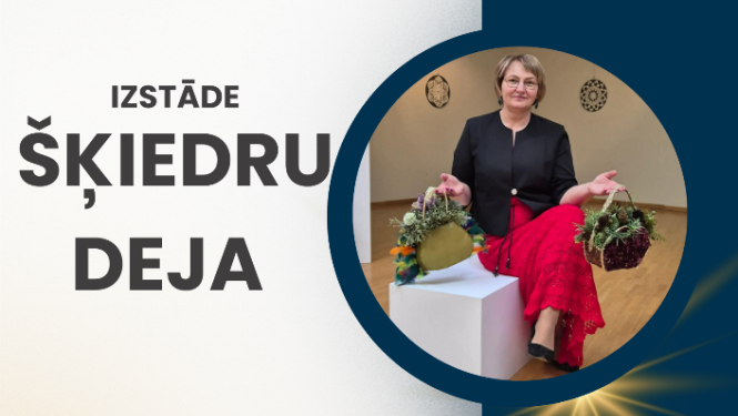 Lietuviešu tekstilmākslinieces izstāde Amatu mājā