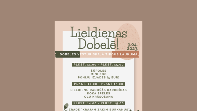 Lieldienas Dobelē