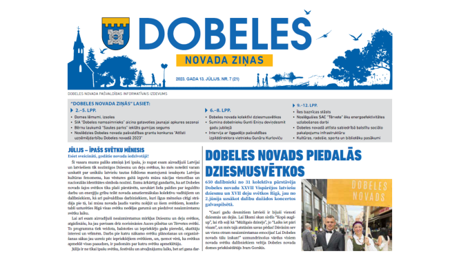 Dobeles novada ziņas
