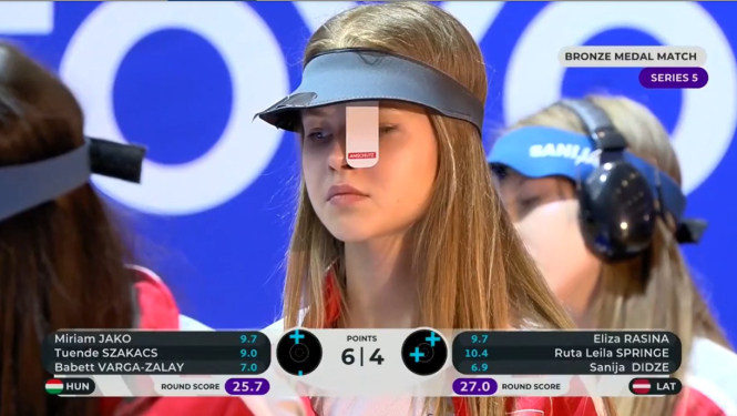 šaušanā ar pneimatisko pistoli.