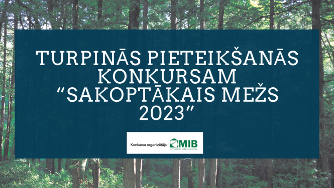 "Sakoptākais mežs 2023"