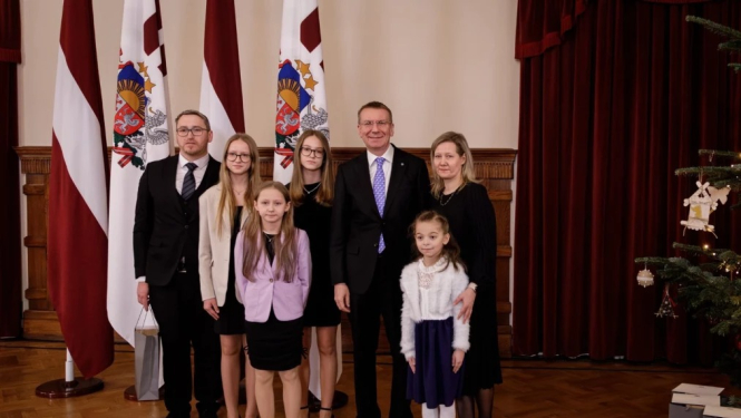 tikšanās pie prezidenta