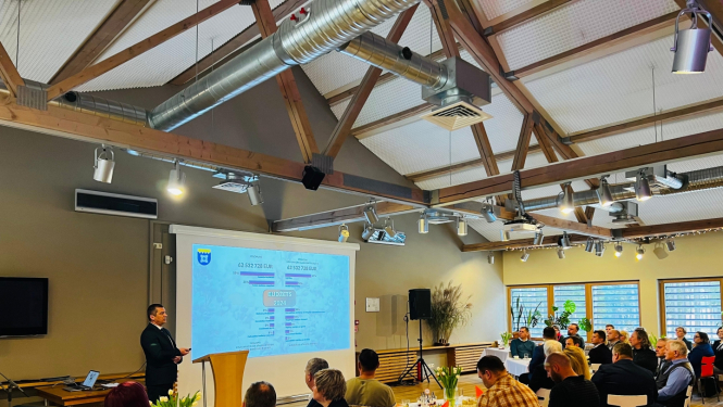 uzņēmēju brokastis