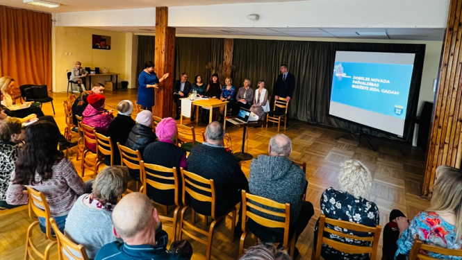 Iedzīvotāju tikšanās Jaunbērzē