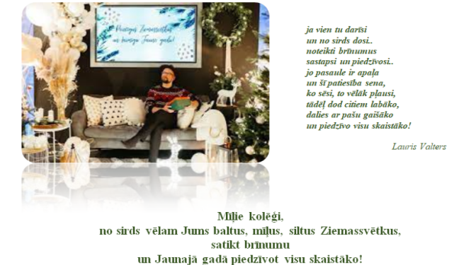 Ziemassvētku apsveikums