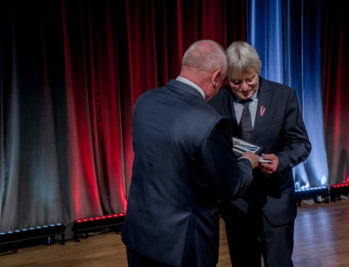 18.11.2019. Latvijas Republikas proklamēšanas 101. gadadienas atzīmēšana. Foto: Kaspars Krauze