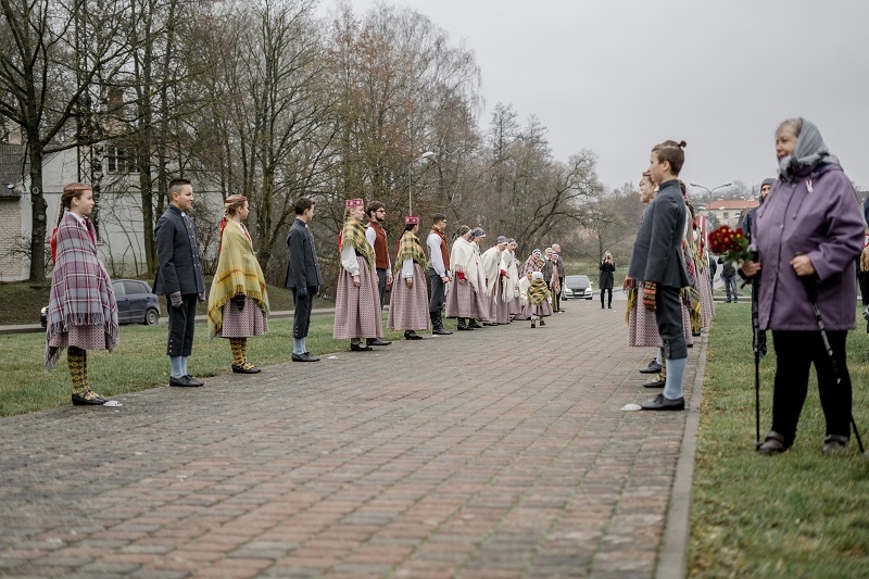 18.11.2019. Latvijas Republikas proklamēšanas 101. gadadienas atzīmēšana. Foto: Kaspars Krauze