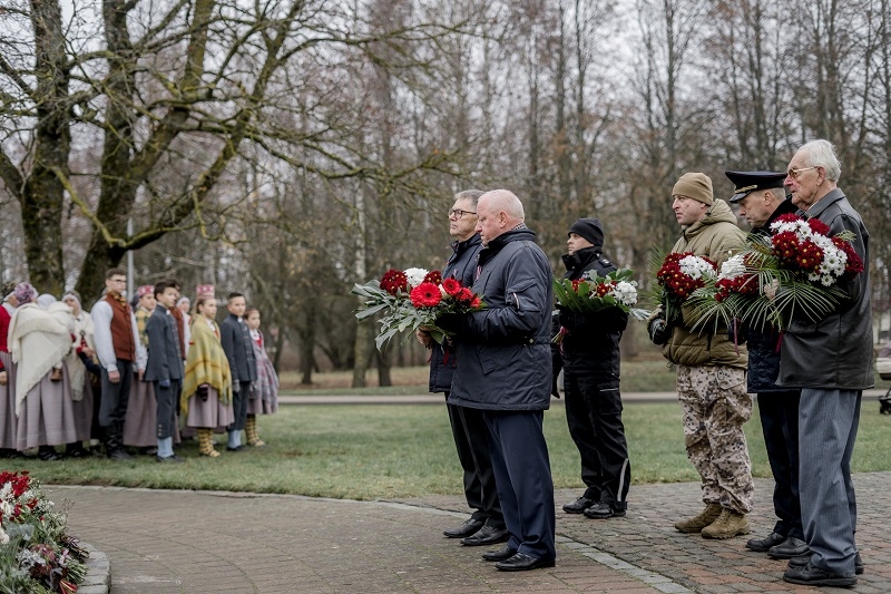 18.11.2019. Latvijas Republikas proklamēšanas 101. gadadienas atzīmēšana. Foto: Kaspars Krauze