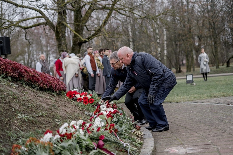 18.11.2019. Latvijas Republikas proklamēšanas 101. gadadienas atzīmēšana. Foto: Kaspars Krauze