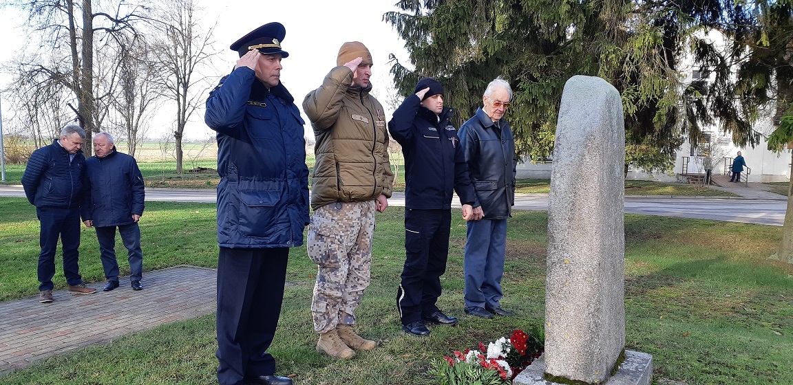 Latvijas brīvības cīnītāju piemiņas godināšana Lāčplēša dienā 2019