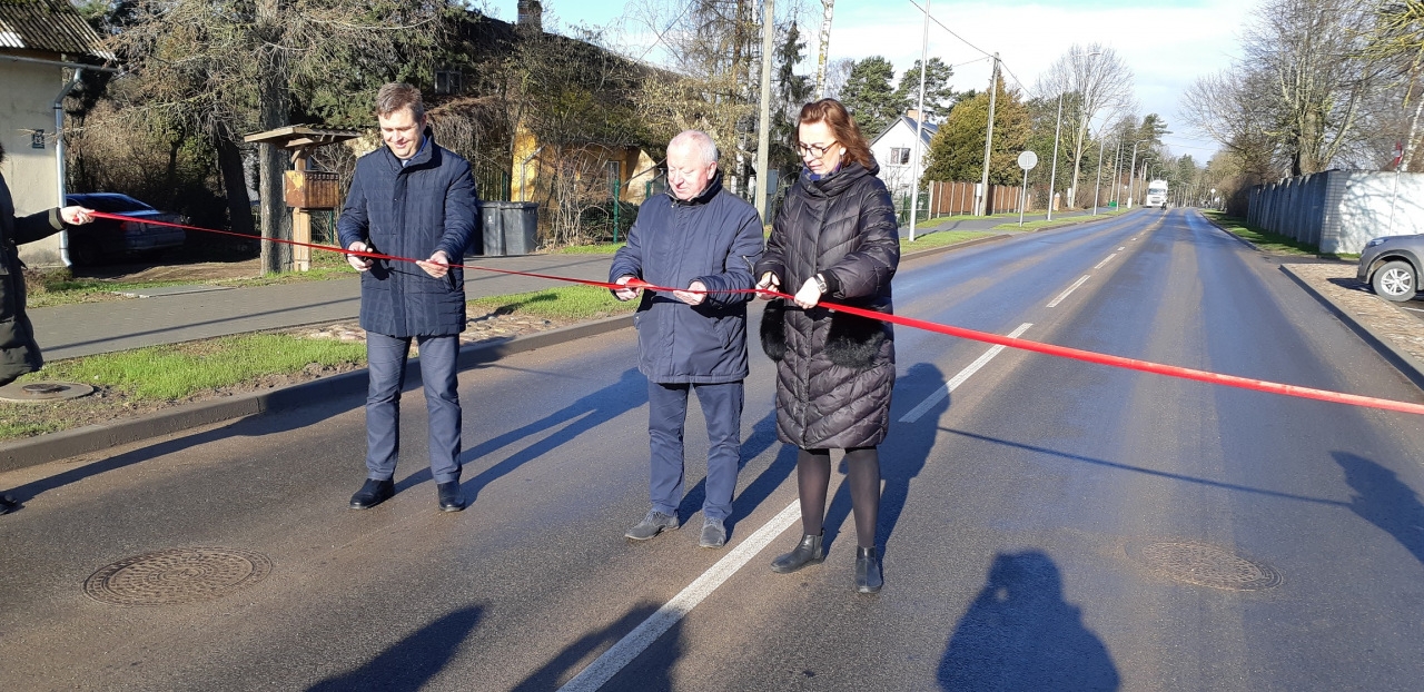 26.02.2020. Pārbūvētās Uzvaras ielas atklāšana