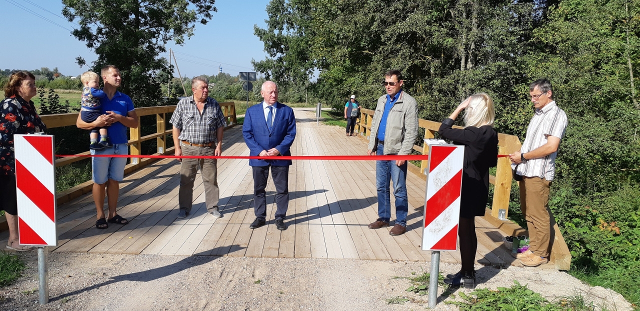 Tiltu remonta noslēgums Bērzes un Penkules pagastā 23.09.2020.