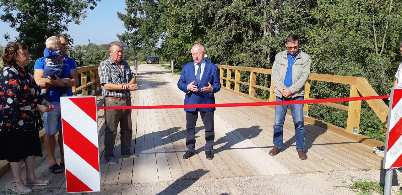 Tiltu remonta noslēgums Bērzes un Penkules pagastā 23.09.2020.
