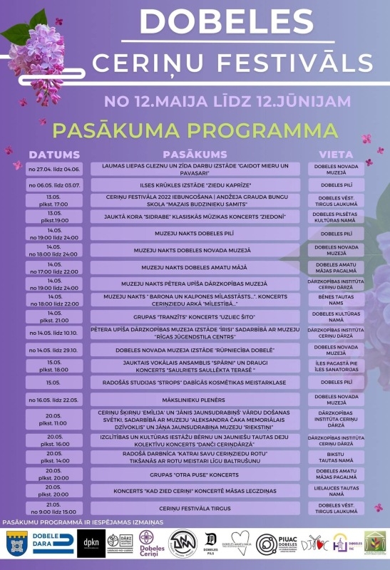 Ceriņfestivāla programma