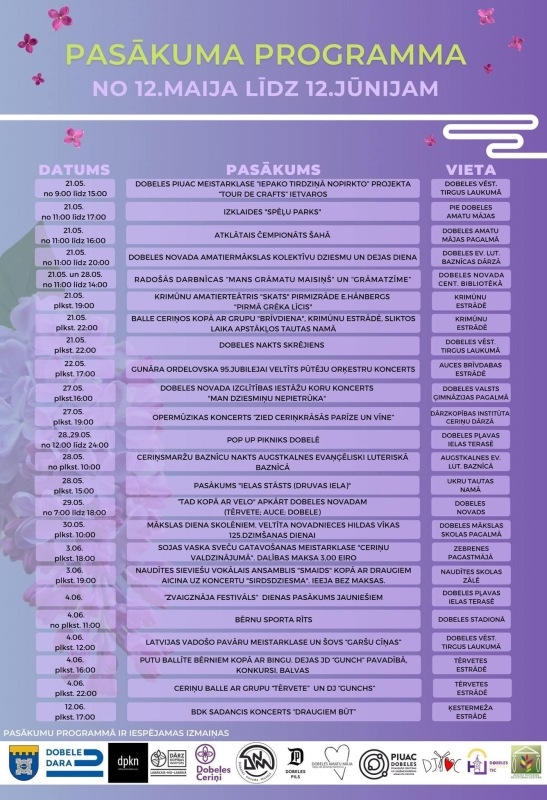 Ceriņfestivāla programma