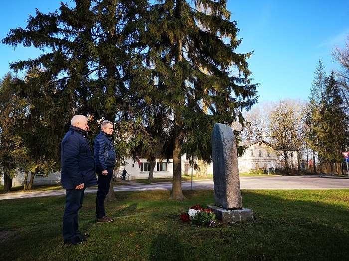 Latvijas brīvības cīnītāju piemiņas godināšana Lāčplēša dienā 2019