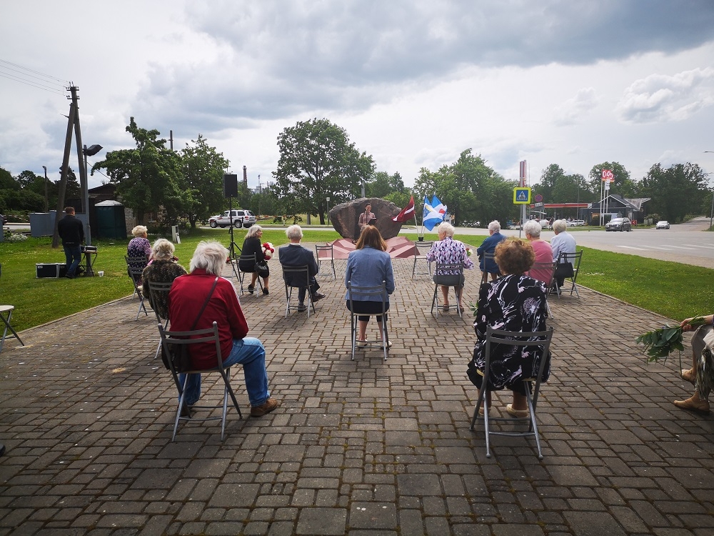 14.06.2020. Komunistiskā genocīda upuru piemiņas diena Dobelē