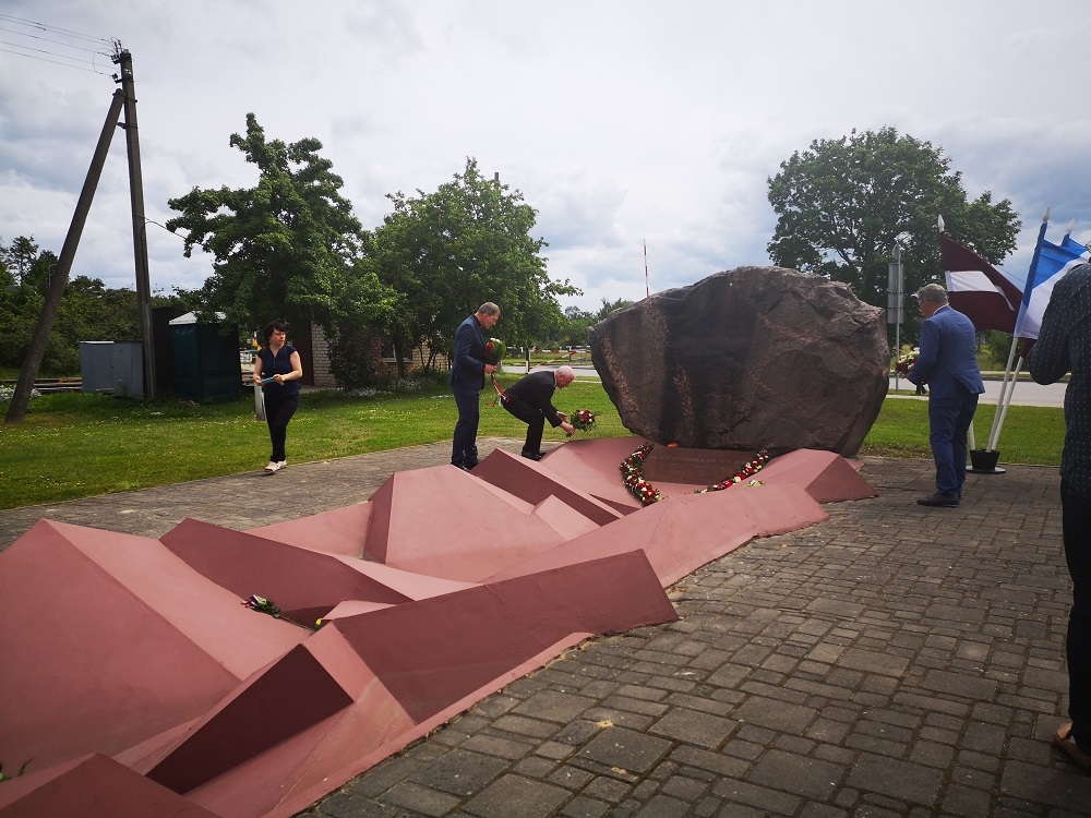 14.06.2020. Komunistiskā genocīda upuru piemiņas diena Dobelē