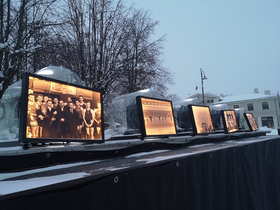 Barikādes 2021 Vēsturiskajā Tirgus laukumā 20.01.2021.