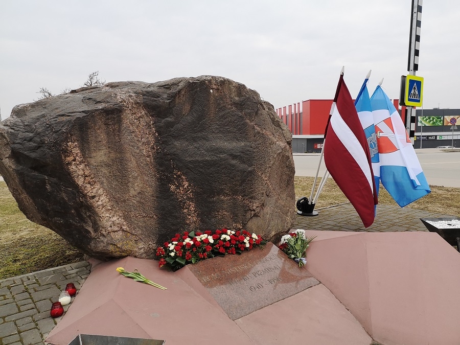 Komunistiskā genocīda upuru piemiņas diena Dobelē