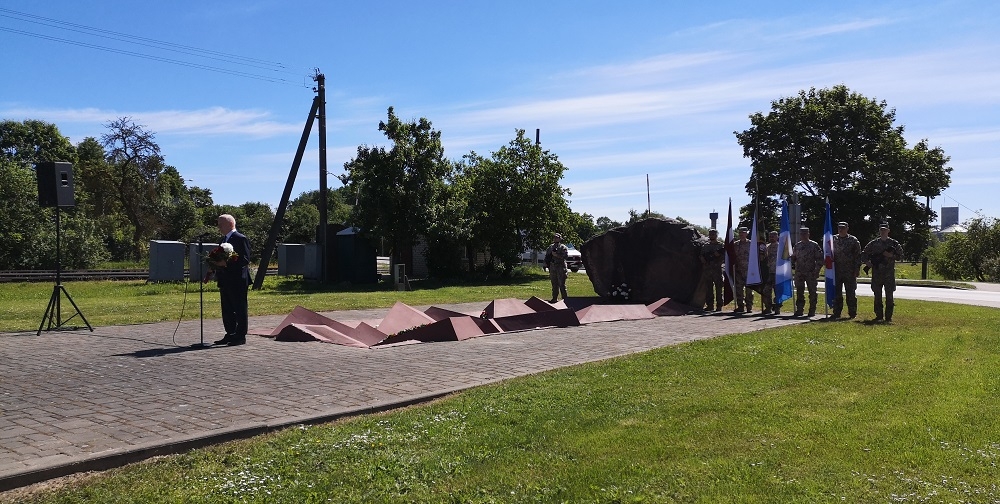 Komunistiskā genocīda upuru piemiņas diena Dobelē