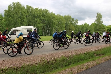 Aizvadīts velobrauciens “TAD kopā ar velo”