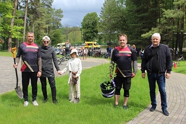 Aizvadīts velobrauciens “TAD kopā ar velo”