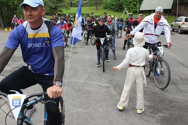 Aizvadīts velobrauciens “TAD kopā ar velo”