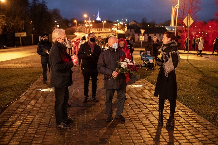 Latvijas Republikas proklamēšanas 102. gadadiena 18.11.2020. Foto G. Janševskis