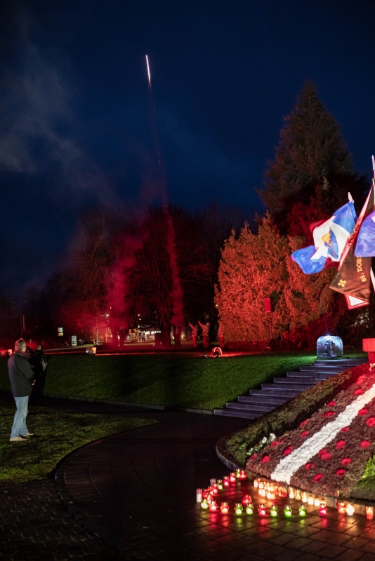 Latvijas Republikas proklamēšanas 102. gadadiena 18.11.2020. Foto G. Janševskis