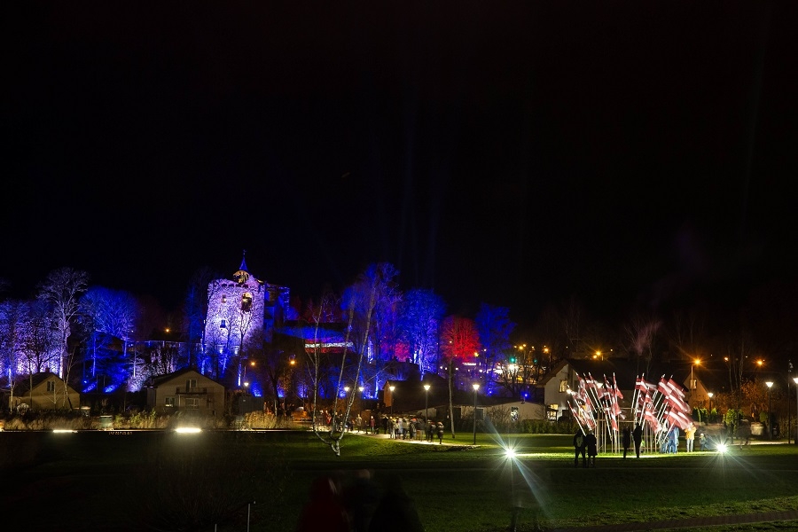 Latvijas Republikas proklamēšanas 102. gadadiena 18.11.2020. Foto G. Janševskis