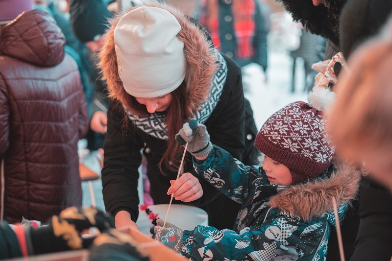 01.12.2019. 10. Sniegavīru saiets un Ziemassvētku lielā egle Dobelē. Foto: Kaspars Krauze