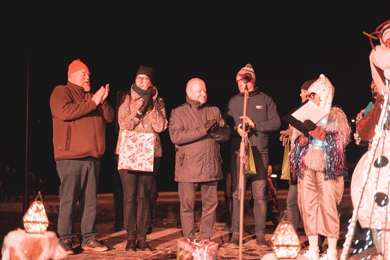 01.12.2019. 10. Sniegavīru saiets un Ziemassvētku lielā egle Dobelē. Foto: Kaspars Krauze