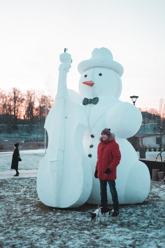 01.12.2019. 10. Sniegavīru saiets un Ziemassvētku lielā egle Dobelē. Foto: Kaspars Krauze