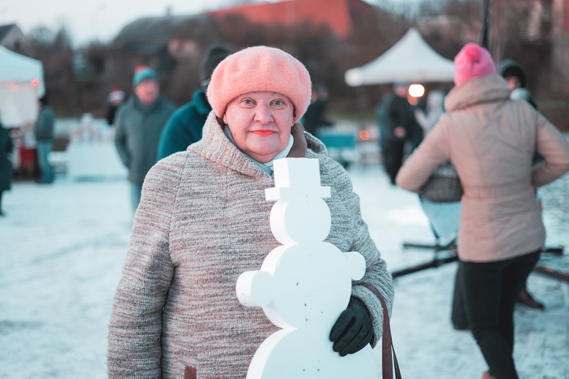 01.12.2019. 10. Sniegavīru saiets un Ziemassvētku lielā egle Dobelē. Foto: Kaspars Krauze