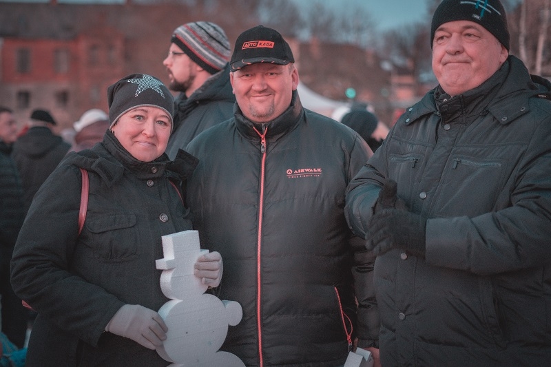 01.12.2019. 10. Sniegavīru saiets un Ziemassvētku lielā egle Dobelē. Foto: Kaspars Krauze