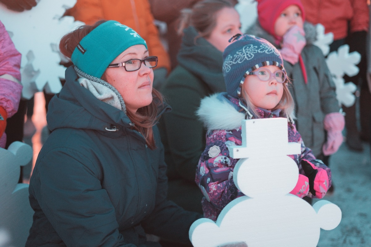 01.12.2019. 10. Sniegavīru saiets un Ziemassvētku lielā egle Dobelē. Foto: Kaspars Krauze