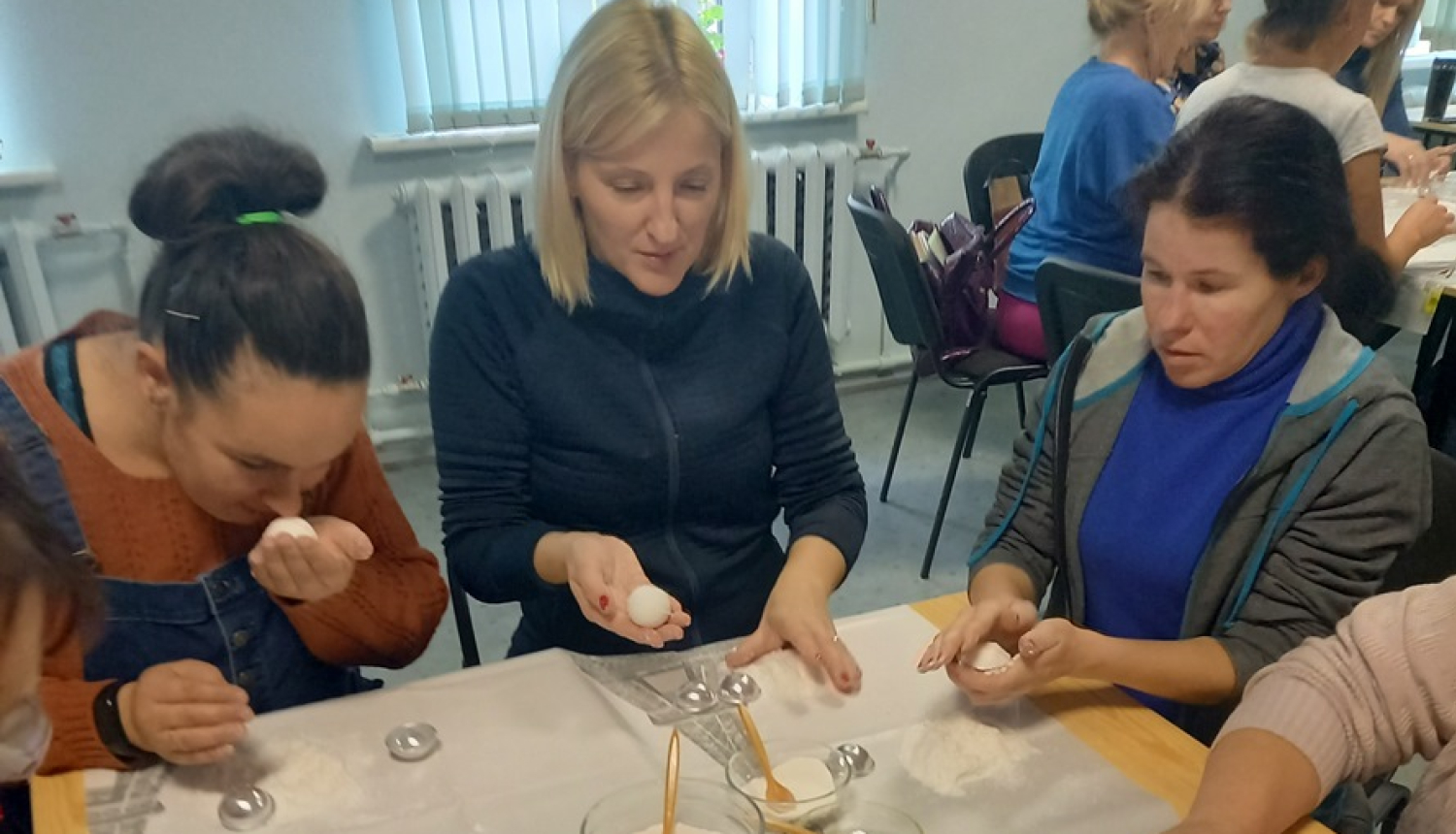 Praktiska nodarbība vecāku projektā Aucē